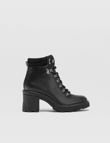 Botine Stradivarius, negru