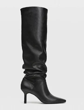 Cizme Stradivarius, negru Negru