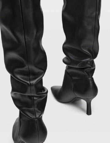 Cizme Stradivarius, negru