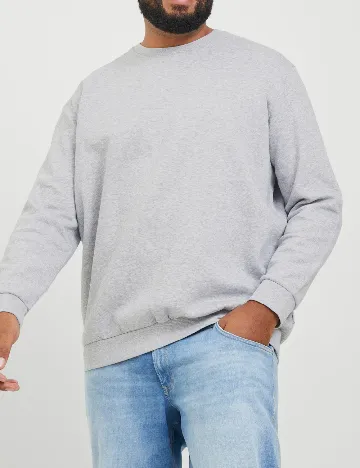 Bluza Jack&Jones Plus Size Men, gri Gri