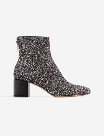Botine Stradivarius, negru