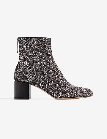 Botine Stradivarius, negru Negru