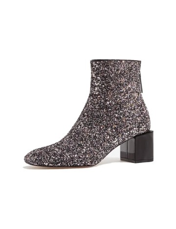 Botine Stradivarius, negru