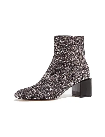 Botine Stradivarius, negru Negru
