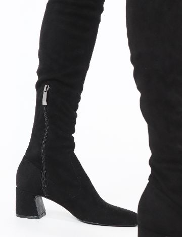 Cizme Stradivarius, negru