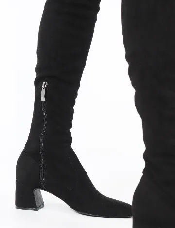 Cizme Stradivarius, negru Negru