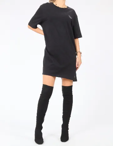 Cizme Stradivarius, negru Negru