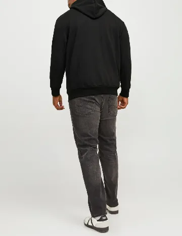 Hanorac Jack&Jones Plus Size Men, negru Negru