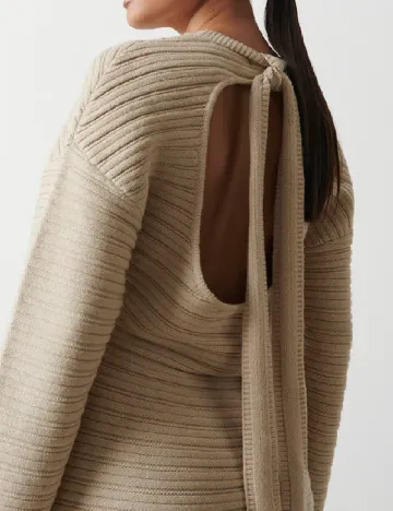 Rochie scurta Pretty Lavish, bej Crem
