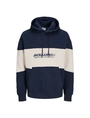 Hanorac Jack&Jones Plus Size Men, bleumarin inchis Albastru