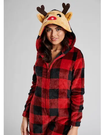 Pijama Loungeable, rosu Rosu