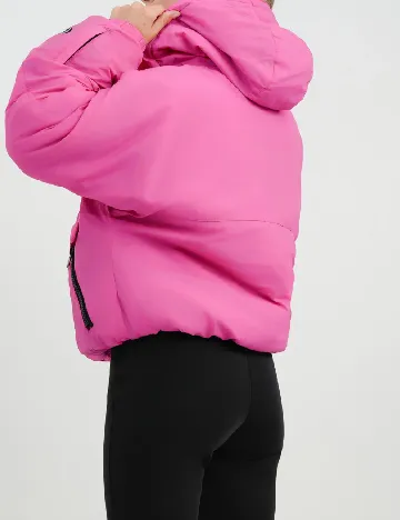 Geaca Top Shop, roz Roz