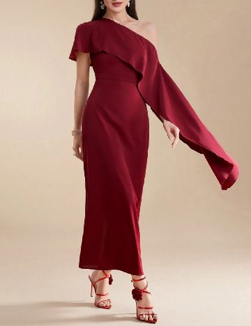 Rochie lunga SHEIN, rosu