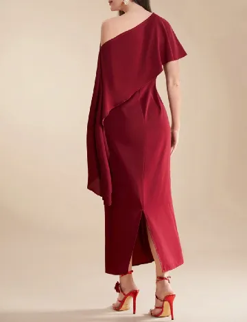 Rochie lunga SHEIN, rosu Rosu