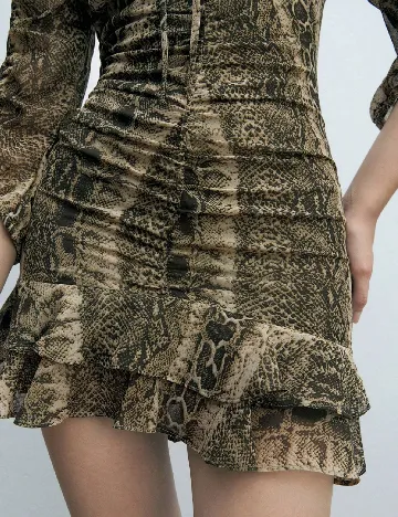Rochie scurta SHEIN, verde Verde