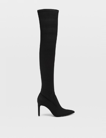 Cizme Stradivarius, negru
