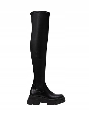 Cizme Stradivarius, negru