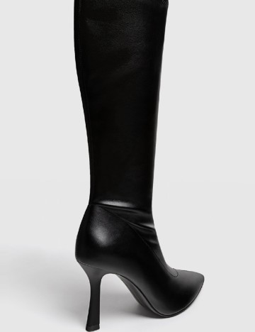 Cizme Stradivarius, negru