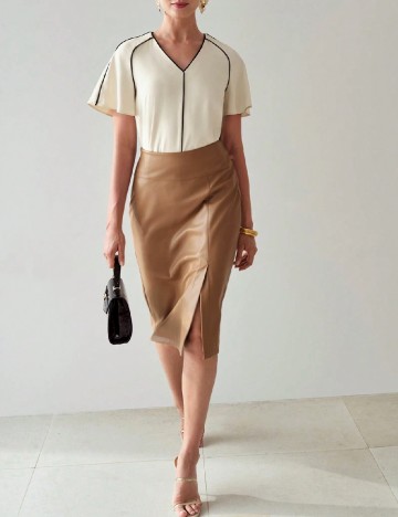 Bluza MOTF, bej