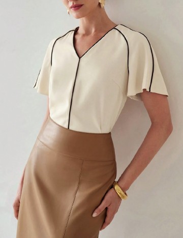 Bluza MOTF, bej