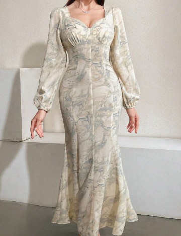 Rochie medie SHEIN, bej