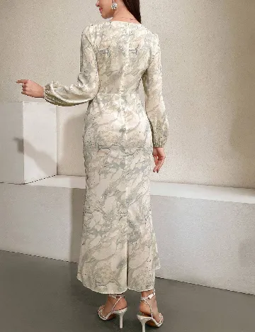 Rochie medie SHEIN, bej Crem