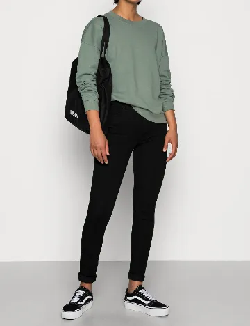 Blugi Y.A.S, negru Negru
