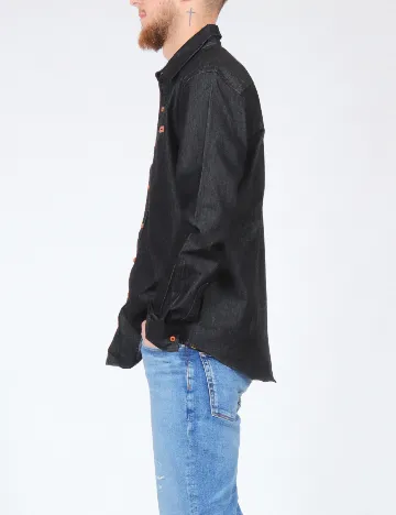 Camasa COOFANDY, negru Negru