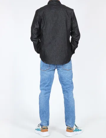 Camasa COOFANDY, negru Negru