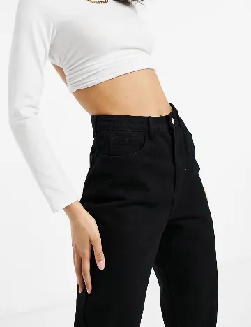 Blugi Missguided, negru Negru