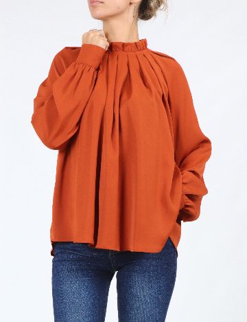 Bluza SHEIN, caramiziu