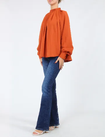 Bluza SHEIN, caramiziu Maro