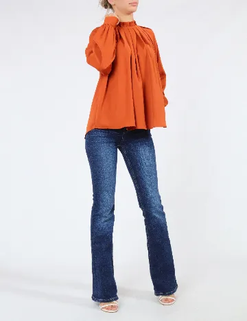 Bluza SHEIN, caramiziu Maro