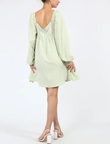Rochie scurta SHEIN, verde Verde
