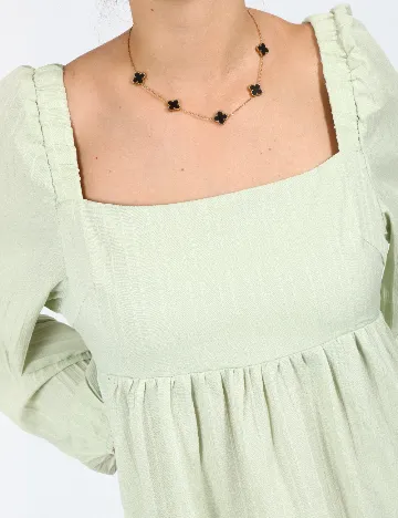 Rochie scurta SHEIN, verde Verde