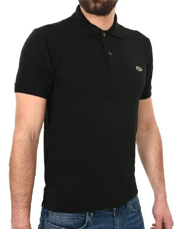 Tricou Lacoste, negru Negru