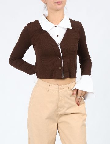Bluza Dazy, maro