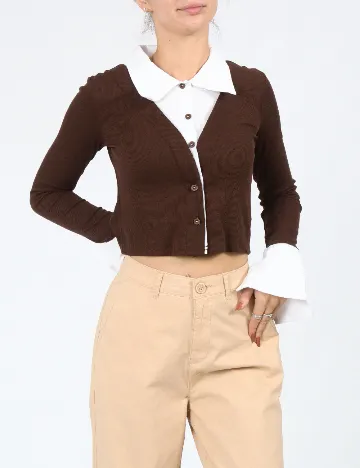 Bluza Dazy, maro Maro