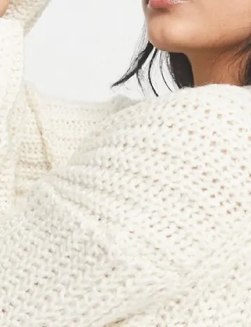 Pulover ASOS, crem Crem