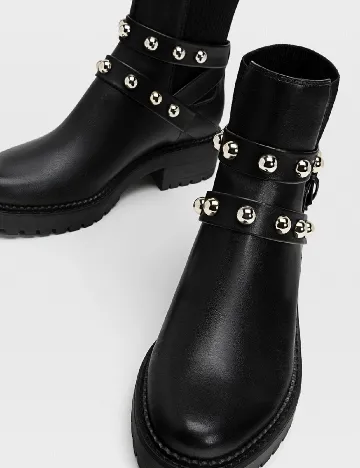 Ghete Stradivarius, negru Negru