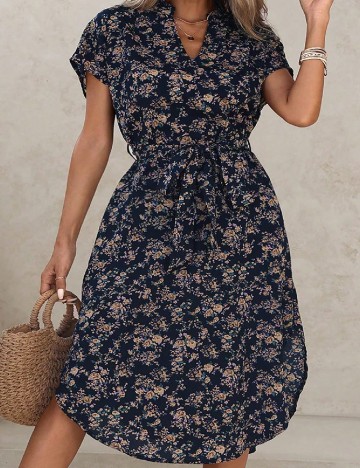Rochie medie SHEIN CURVE, mix culori