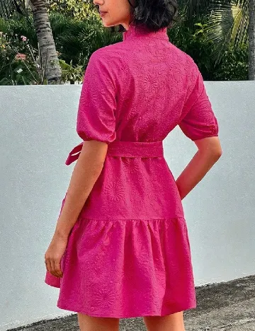 Rochie scurta SHEIN, roz Roz