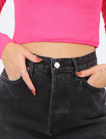 Blugi Top Shop, negru Negru