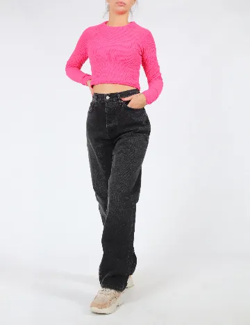 Blugi Top Shop, negru Negru