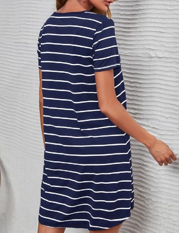 Rochie scurta SHEIN, bleumarin