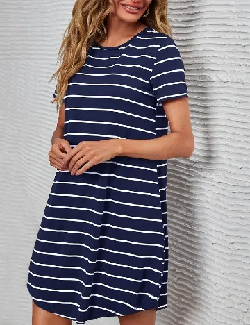 Rochie scurta SHEIN, bleumarin Albastru