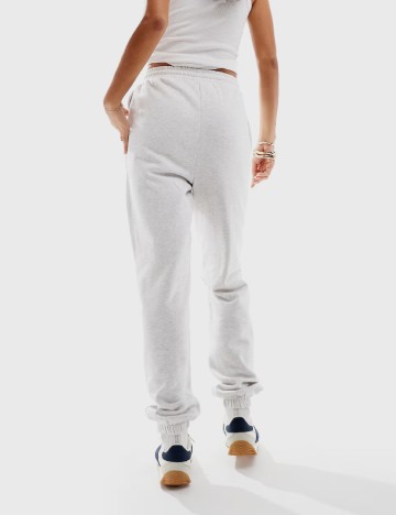 Pantaloni ASOS, gri deschis