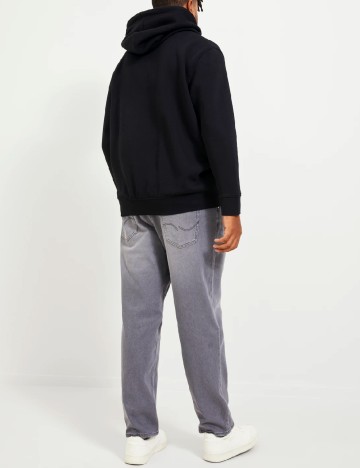 Hanorac Jack&Jones Plus Size Men, negru