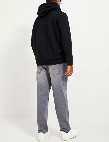 Hanorac Jack&Jones Plus Size Men, negru Negru