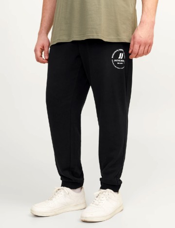 Pantaloni Jack&Jones Plus Size Men, negru